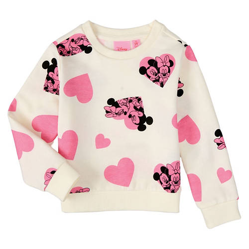 Licensed Children's Valentine's Day Pullover - Minnie, XS